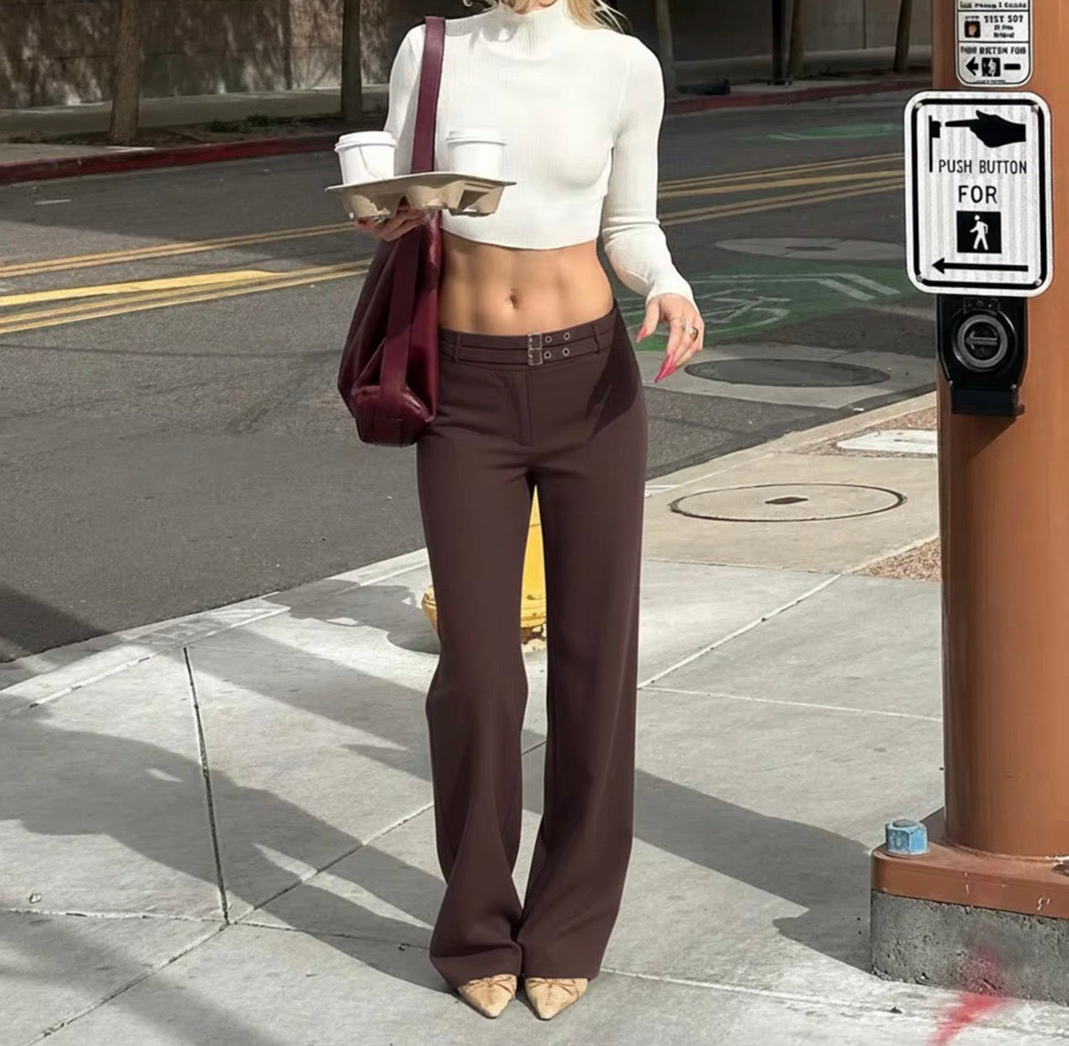 Downtown flare pant